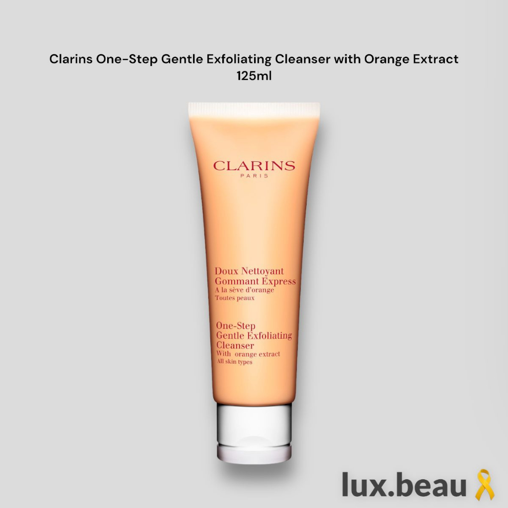LUX.BEAU Clarins OneStep Gentle Exfoliating Cleanser with Orange