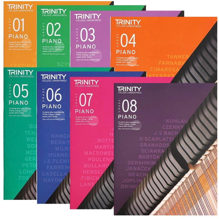 Ready Stock TRINITY Piano Exam Pieces 20212023 Grade 1, Grade 2, Grade