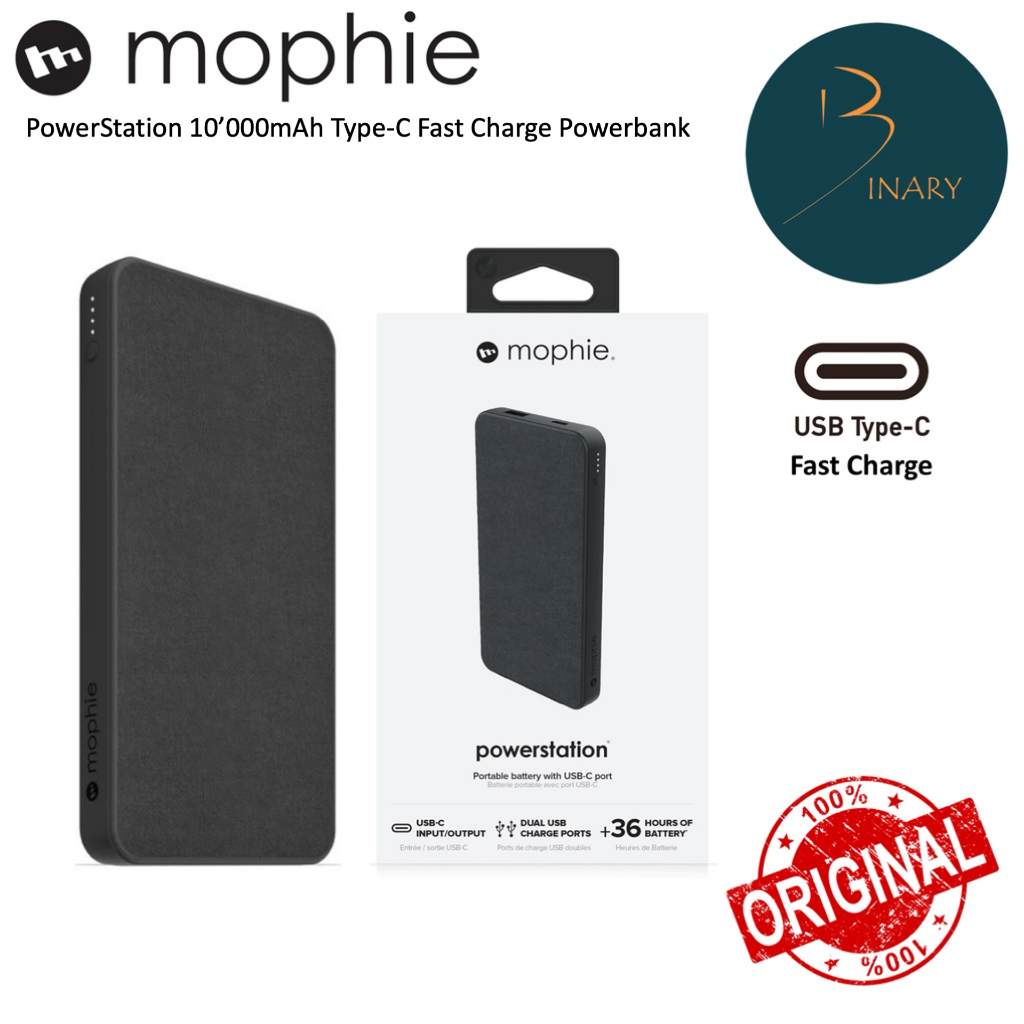 Sạc dự phòng mophie powerstation 20,000mAh PD - Black - 401106004