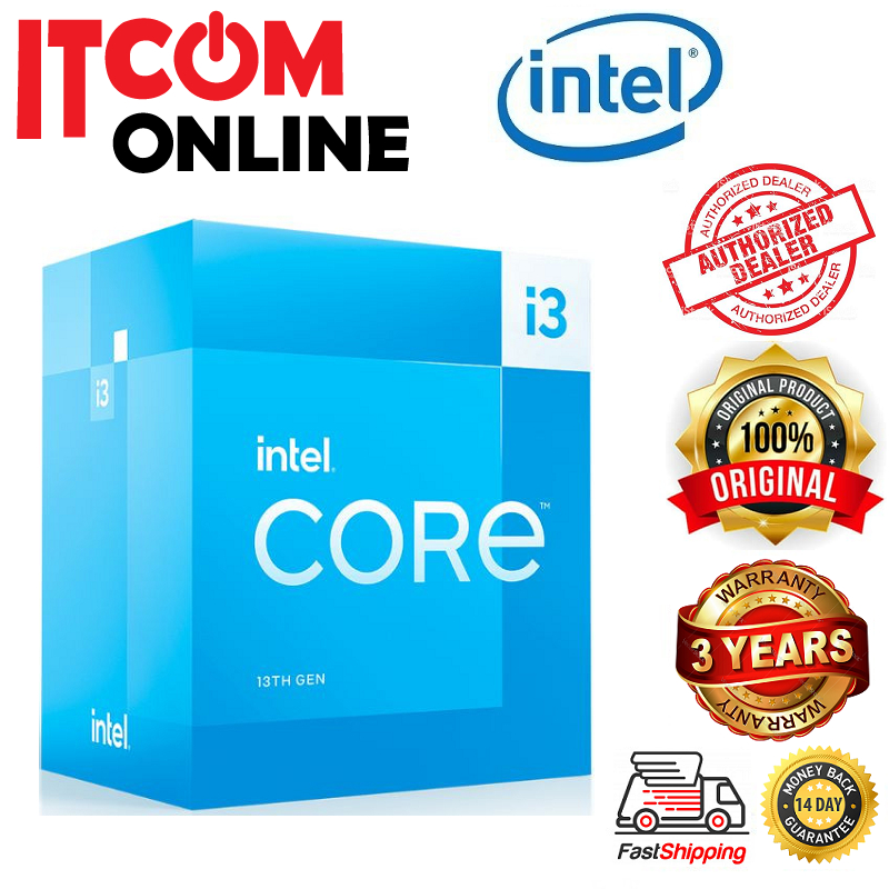 Intel Core I3 13100 34ghz45ghz 12mb 4c4t Socket 1700 Processor Bx8071513100 Shopee Malaysia 5471