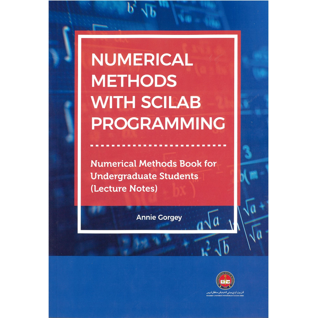 NUMERICAL METHODS WITH SCILAB PROGRAMMING - Numerical Methods Book For ...