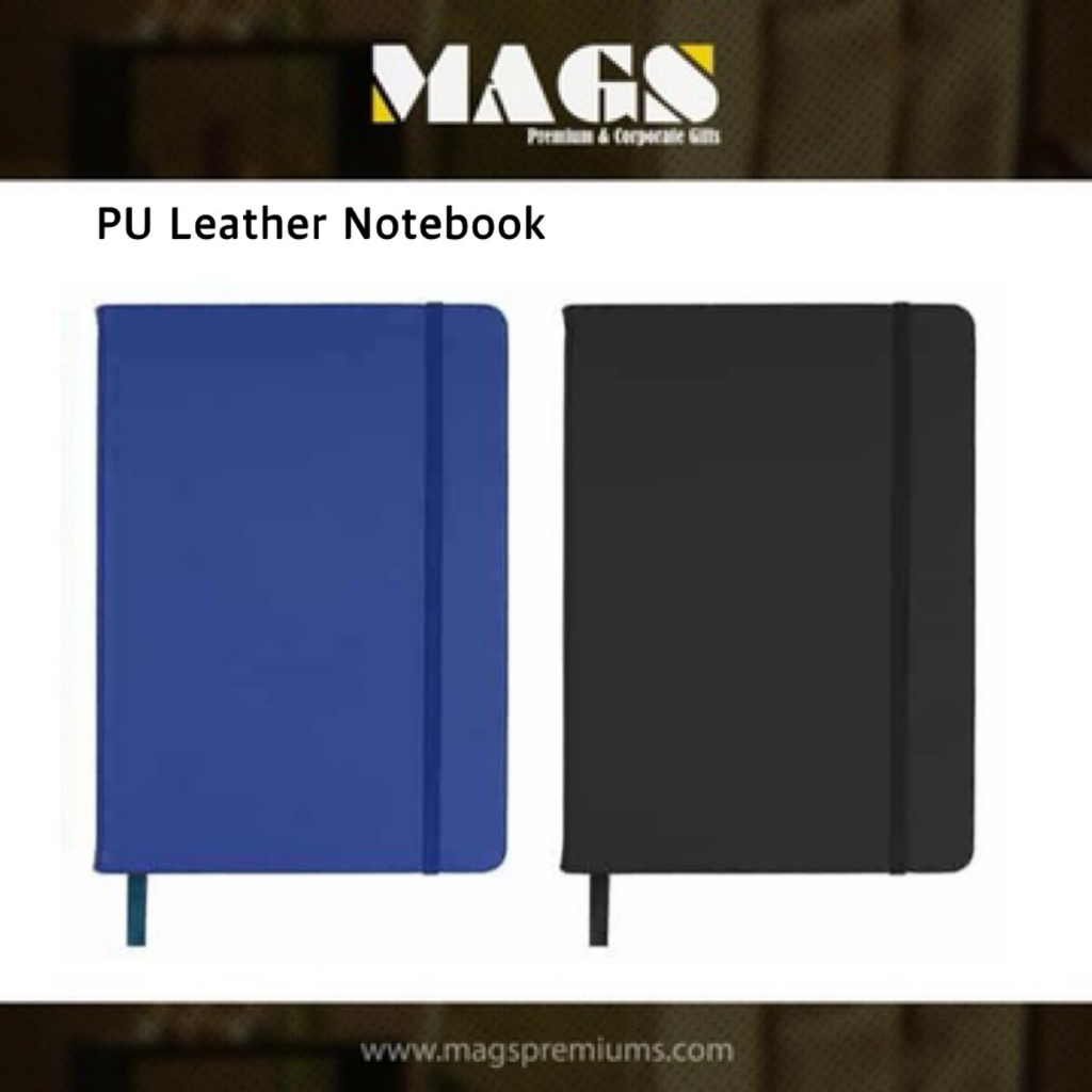 (Ready Stock) PU Leather Notebook A5 Size Notebook 80 sheets Corporate ...