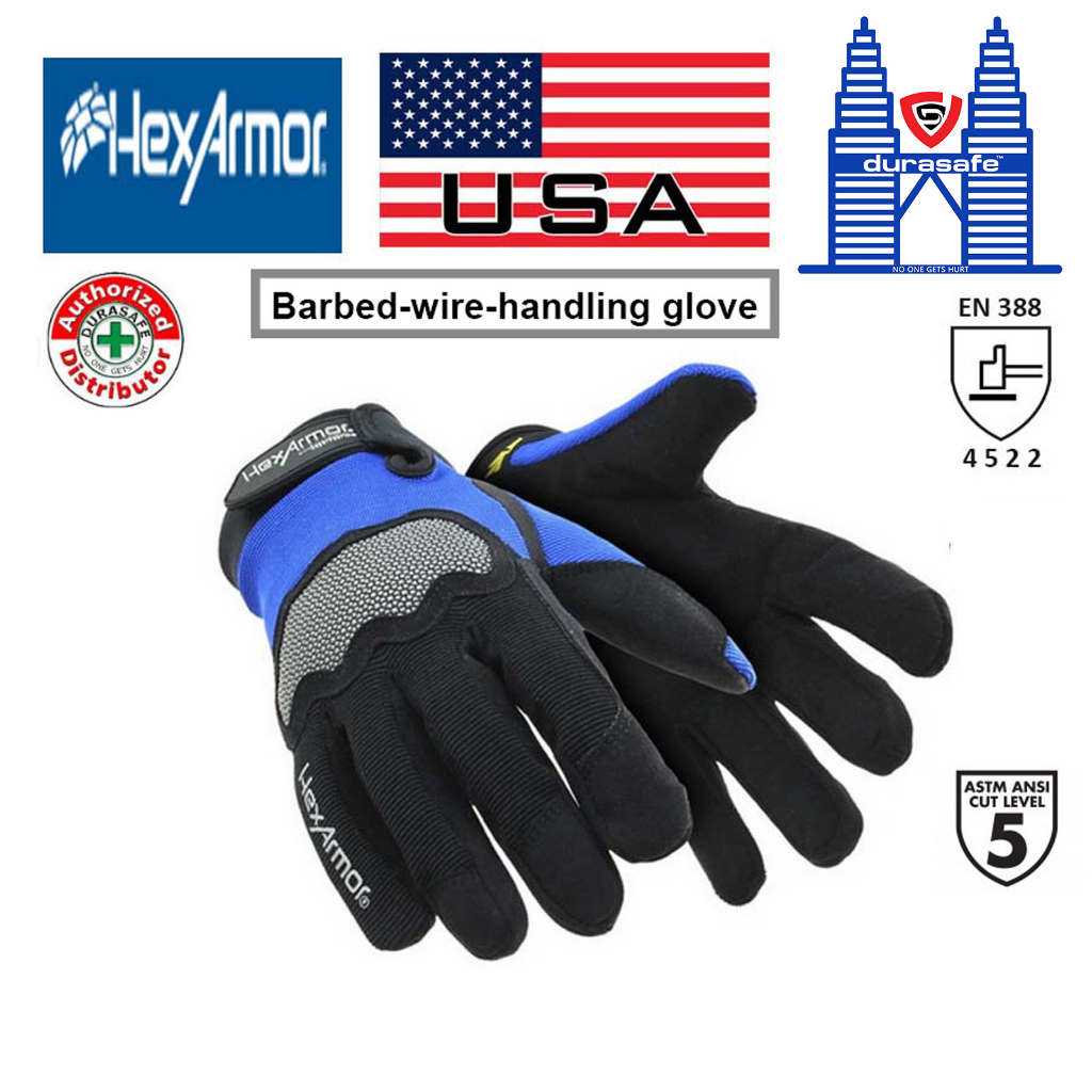 Hexarmor 4018 Ultimate L5 Cut & Puncture Resistant Mechanics Glove