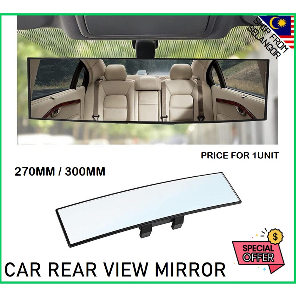 270mm 300mm Wide Car Rear View Mirror for all Car Use TOYOTA VIOS ...