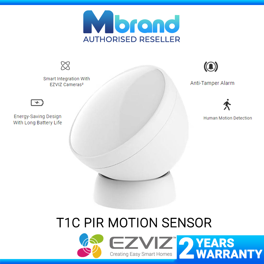 EZVIZ T1C Smart Home Anti Tamper Alarm Wide Angle Human Motion PIR