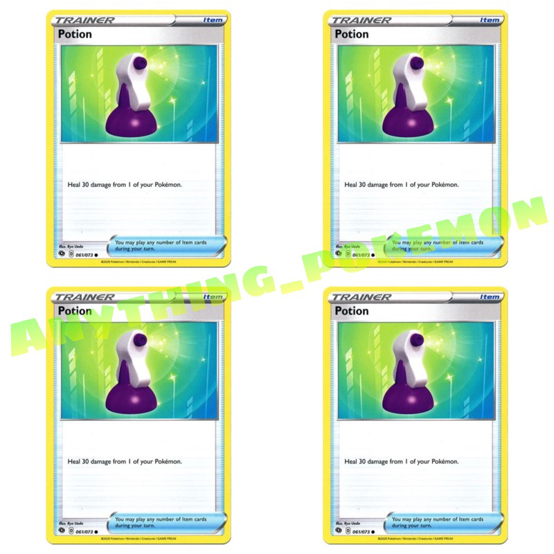 Pokemon Card - Potion (127/149), (061/073), (188/198),(139/159) -  NORMAL/REVERSE HOLO | Shopee Malaysia