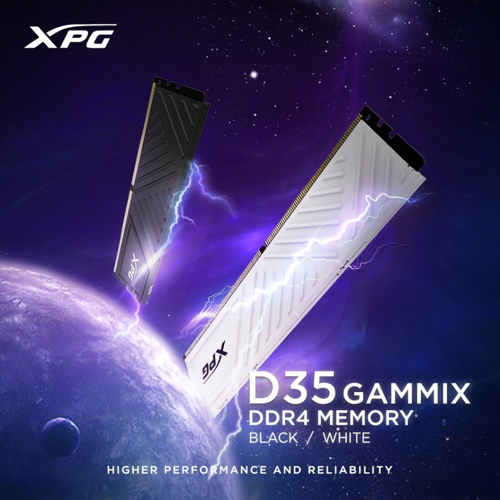 # XPG Gammix D35 - 8GB(1x8GB) 3200MHz DDR4 Single Memory Stick # [BLACK ...