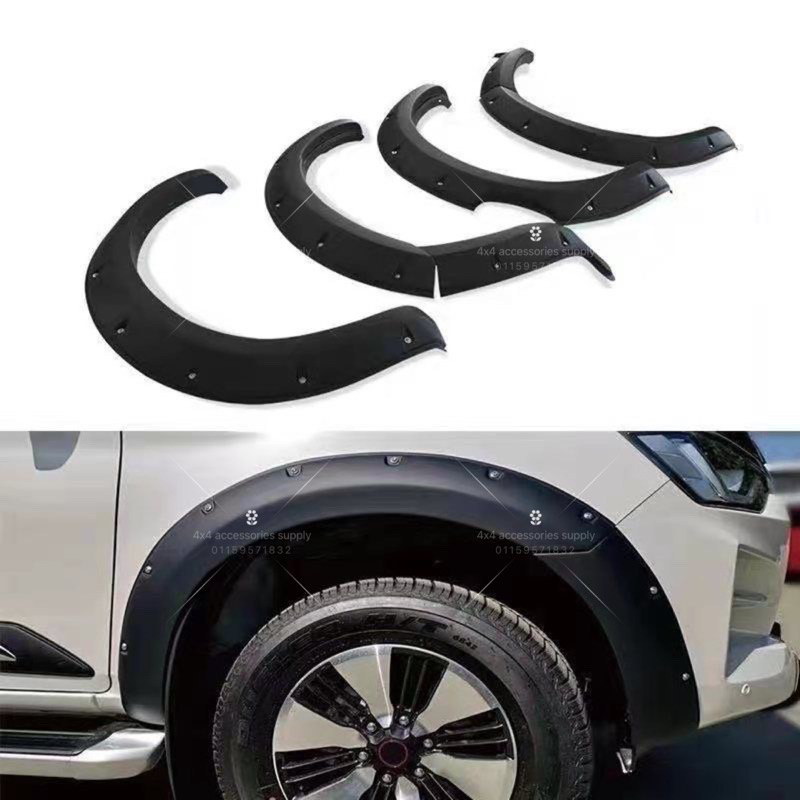 Isuzu Dmax 2021-2023 Fender Arch dmax fender arch With Nut fender dmax ...