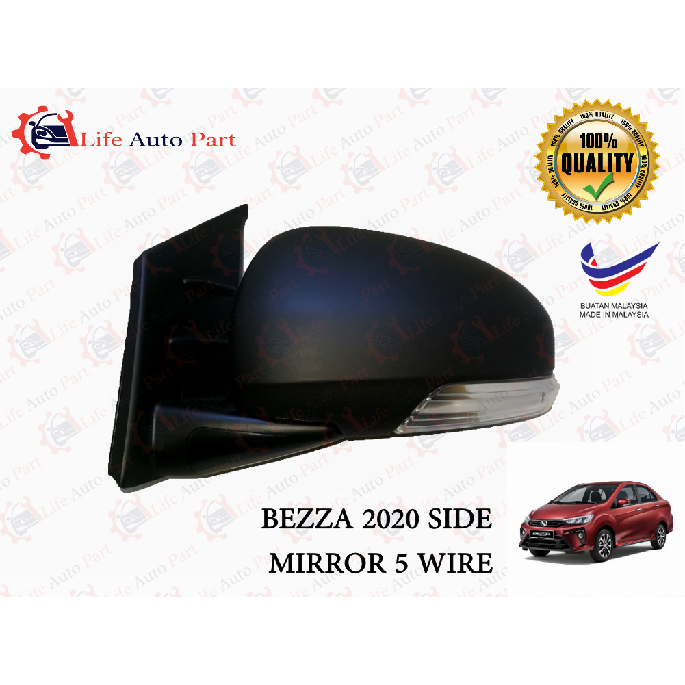 PERODUA BEZZA 2020 SIDE MIRROR 5 WIRE | Shopee Malaysia