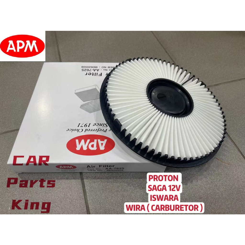 ( 100 ORIGINAL APM ) PROTON SAGA 12V ISWARA WIRA CARBURETOR AIR FILTER