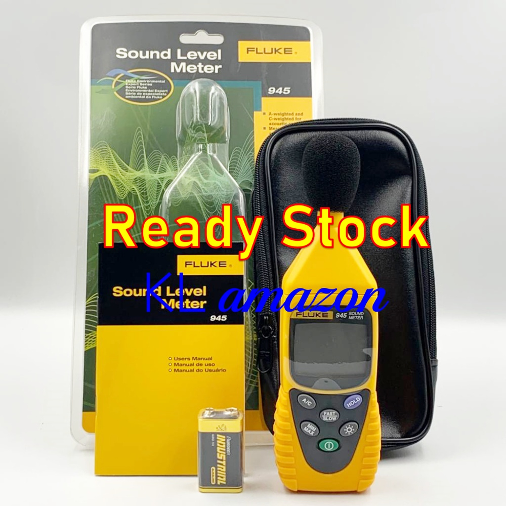 (100 ORIGINAL FLUKE!) FLUKE 945 Sound Meter Shopee Malaysia