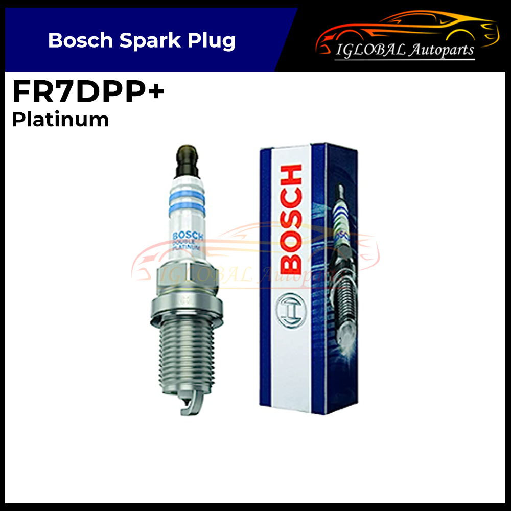 (1pc) Bosch FR7DPP+ Spark Plug - Volvo C70 S40 S60 S70 S80 V40 V70 XC90 ...