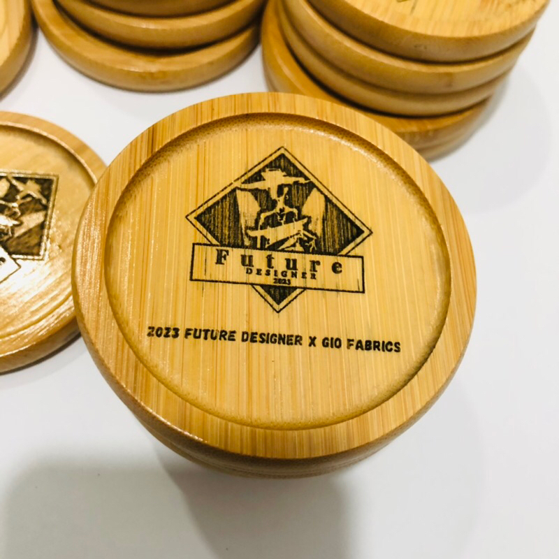Exclusive customized Laser Engraving Bamboo Wood Coaster for Cup