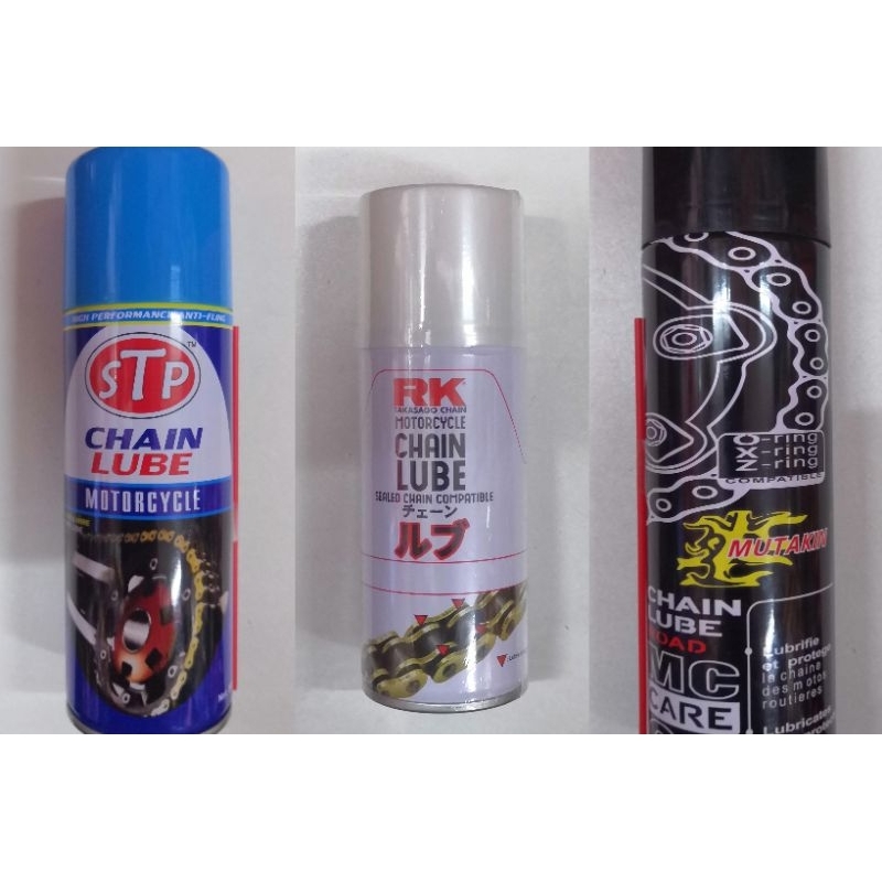 RK STP MUTAKIN AJI RACING CHAIN LUBE RANTAI MINYAK SPRAY | Shopee Malaysia