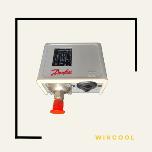 Danfoss AUTO/Manual High/Low Air Pressure Switch for Refrigeration Compressors, Air Conditioning