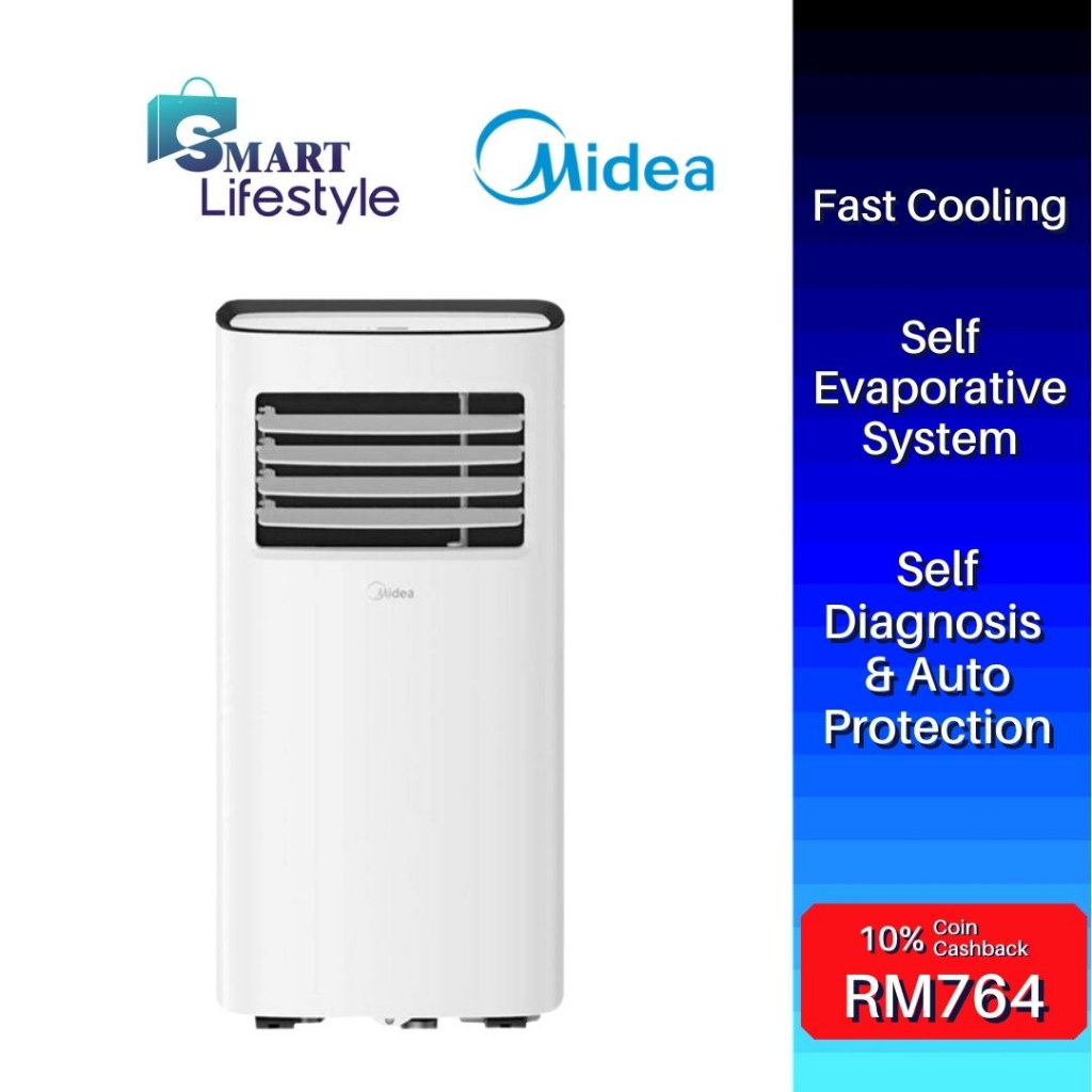 midea portable aircond 1hp