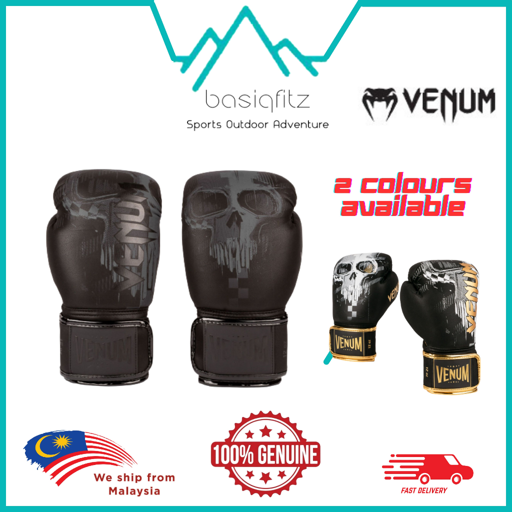 [Genuine] Venum Boxing Glove Skull Boxing Gloves Muay Thai MMA Boxing