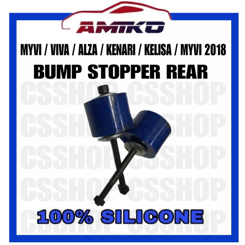 SILICONE BUMP STOPPER REAR (1SET=2PCS) PERODUA MYVI / VIVA / ALZA ...