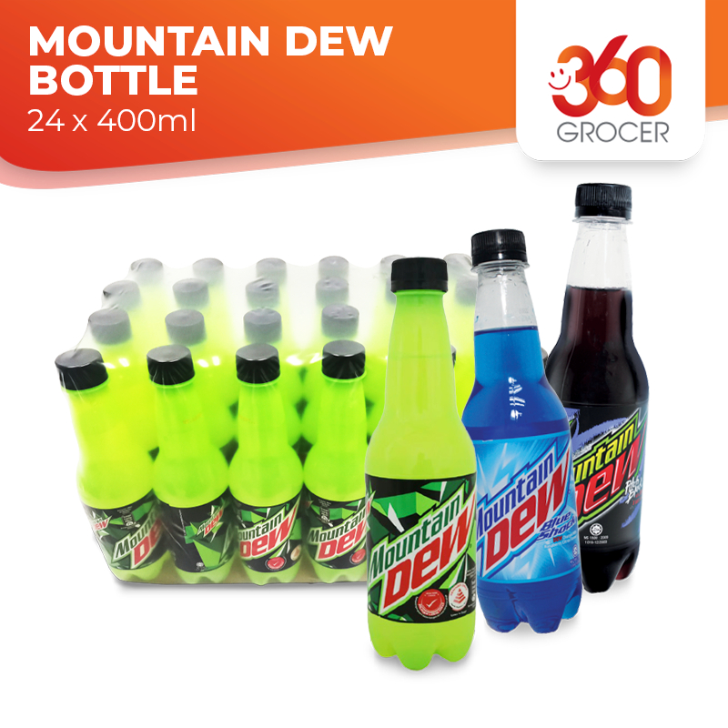 MOUNTAIN DEW SOFT DRINKS - 24 x 400ML | Shopee Malaysia