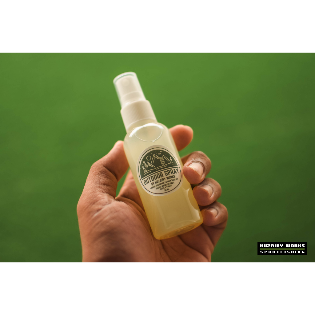 Outdoor Spray by Huzairy Works / Spray untuk Pacat, Nyamuk dan Agas ...