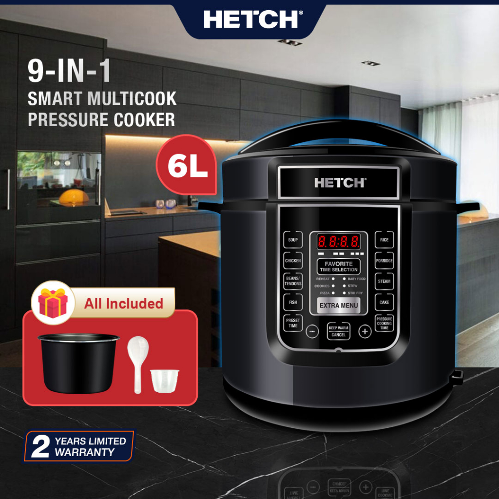 6L High Quality Smart Pressure Cooker