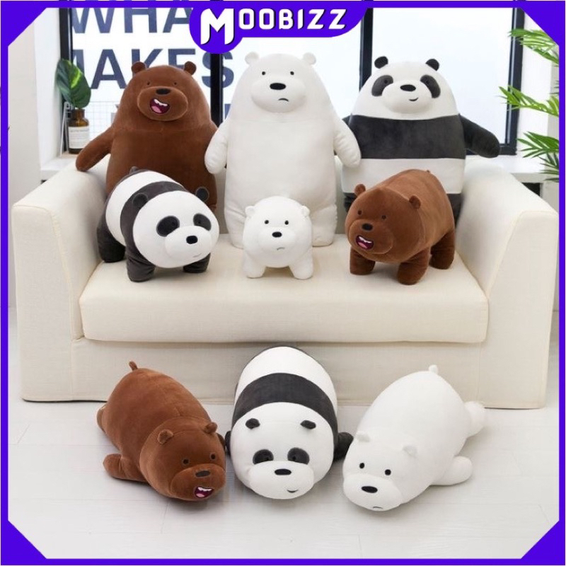 We bare bears stuffed deals toy shopee