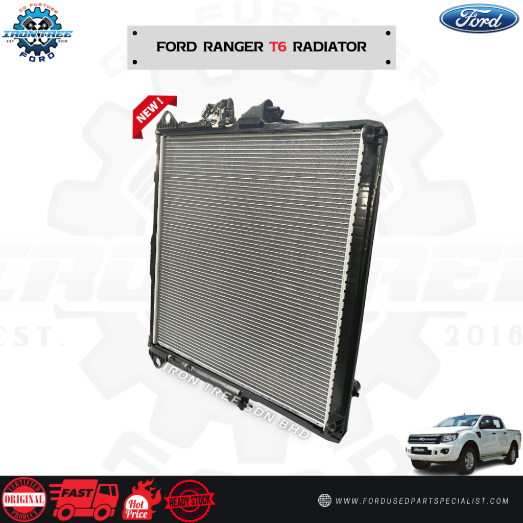 Ford Ranger T6 2.2/3.2 Radiator OEM / Original (100% New) | Shopee Malaysia