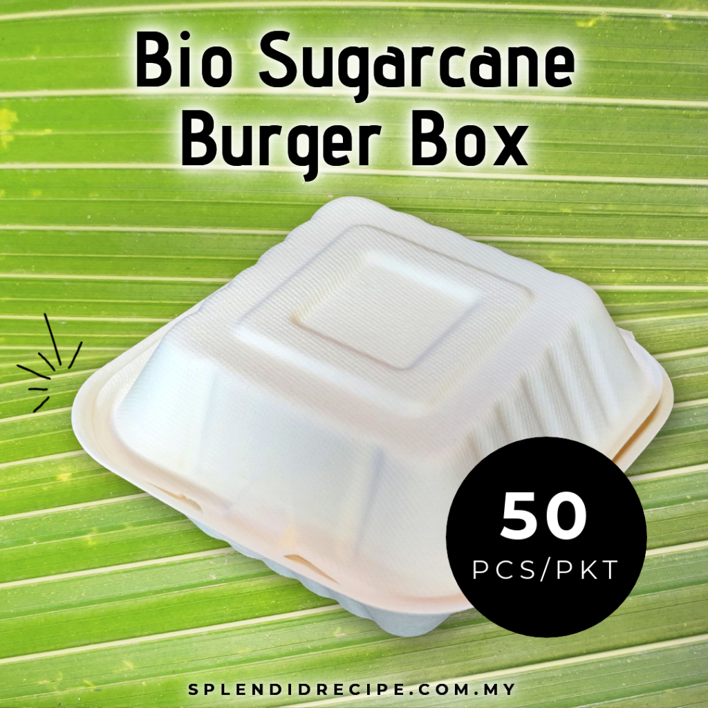 Bio Sugarcane Burger Box (50 pcs) | Shopee Malaysia