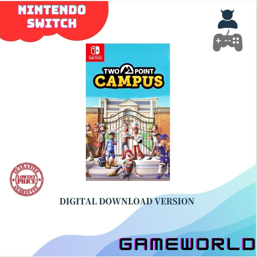 【NINTENDO SWITCH】Two Point Campus Digital Download Games Normal Version ...