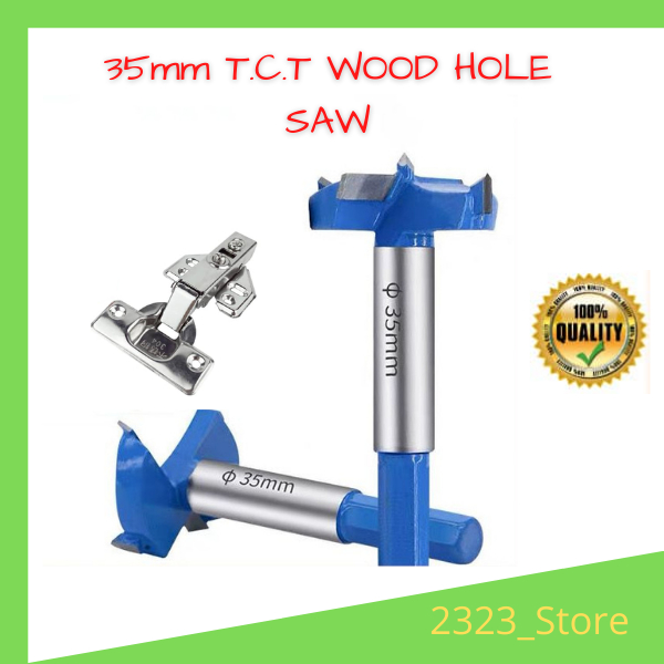 35MM TCT WOOD HOLE SAW (CONCEAL HINGES) | Shopee Malaysia
