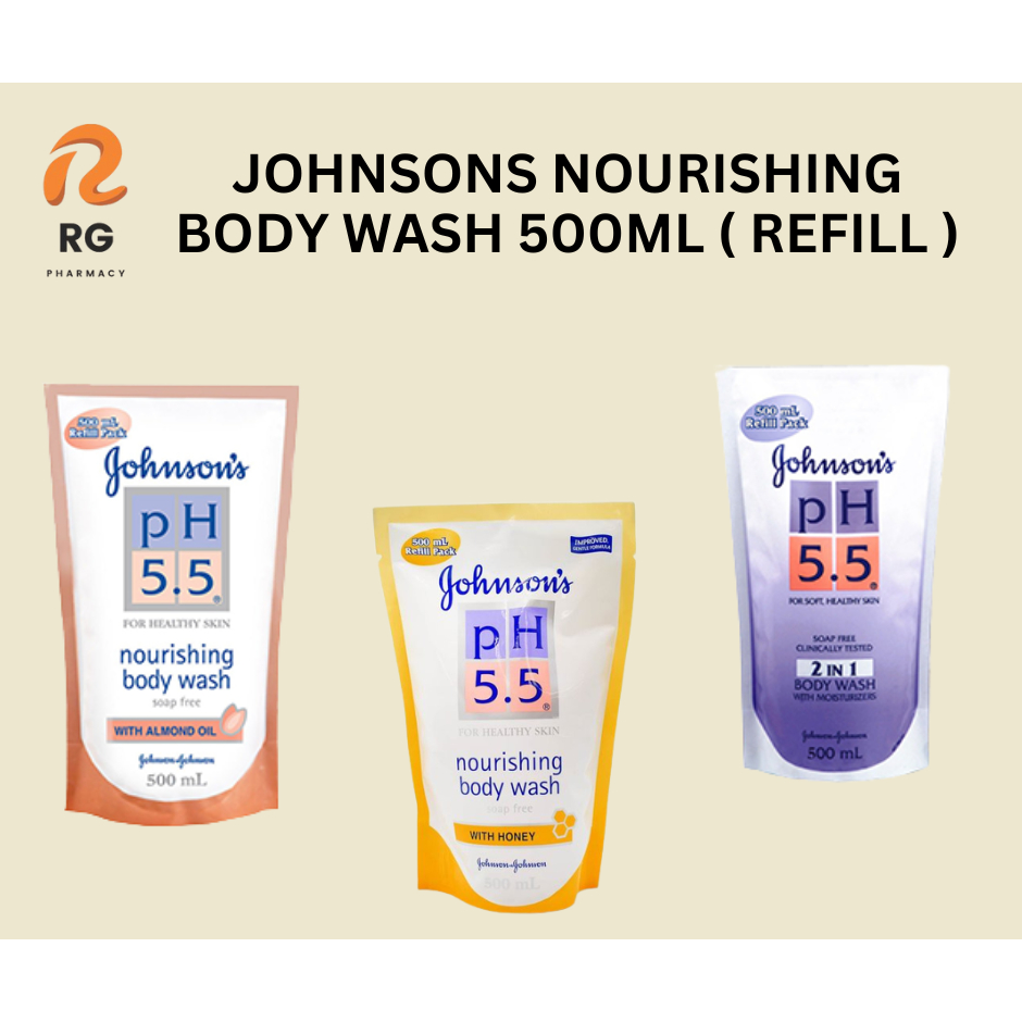 JOHNSONS NOURISHING BODY WASH 500ML ( REFILL ) Shopee Malaysia