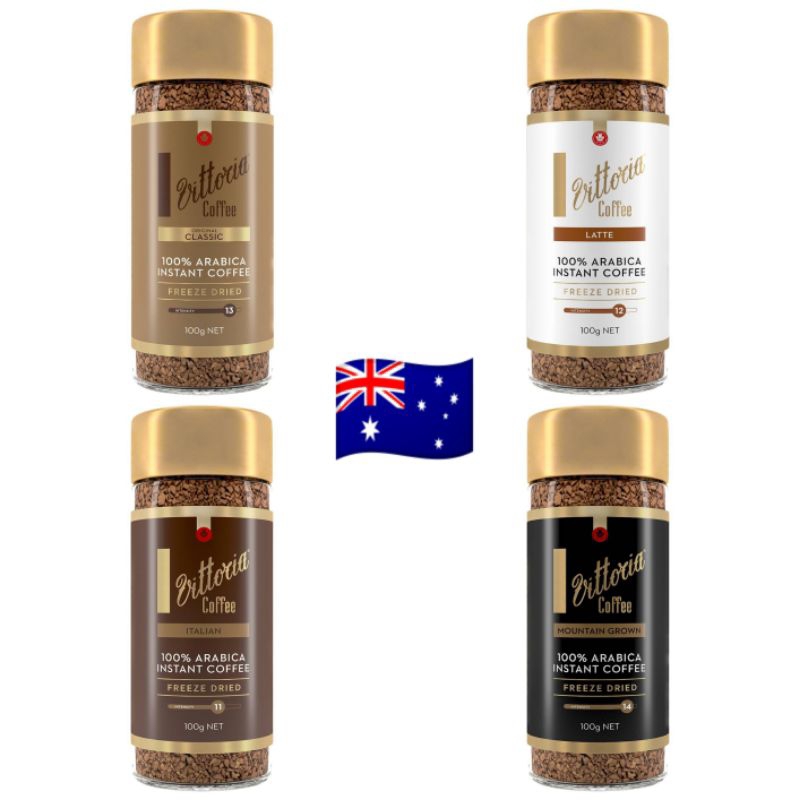 Vittoria Freeze Dried Instant Coffee 100g imported from Australia 🇦🇺