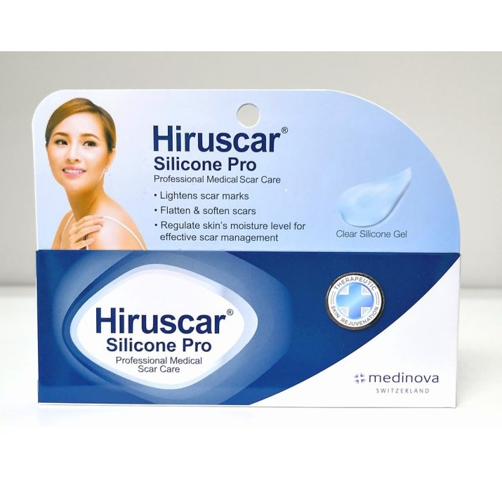 Hiruscar Silicone Pro Scar Gel 10g Scar Care for Scars and Keloids