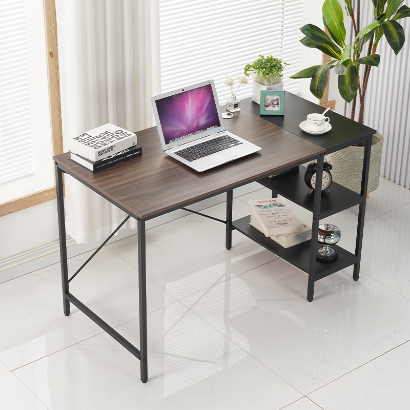 Writing Desk Computer Desk with Large Storage Space PC Desk Office ...