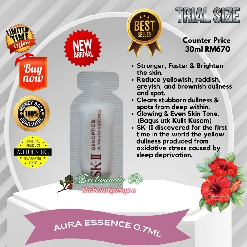 GENOPTIC ULTRAURA ESSENCE TRIAL SIZE (1 Vial) | Shopee Malaysia