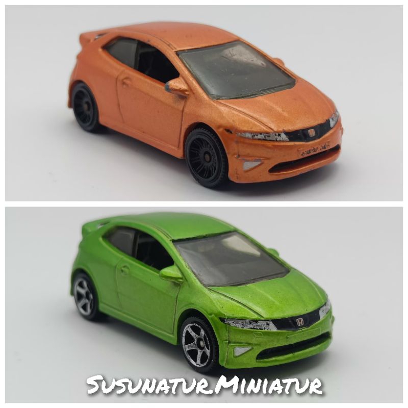 Matchbox Honda Civic Type R 2008 Loose MBX Miniature