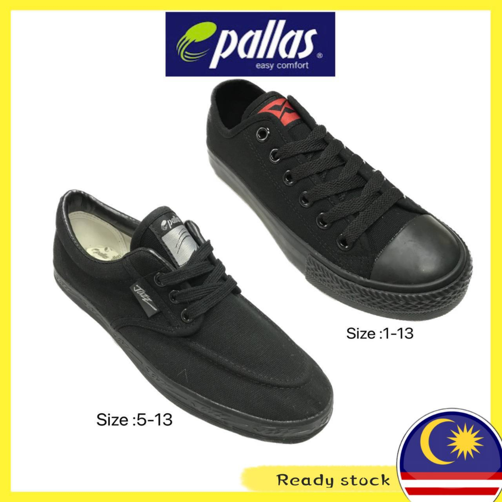 Kasut Sekolah Pallas Px 407 001a [size 5 13] Px 37 104a [size 1 13