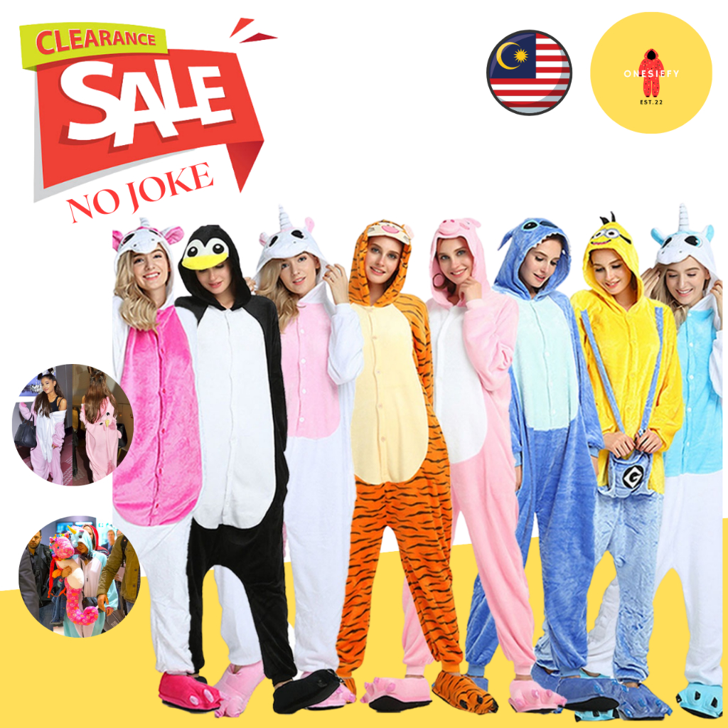Onesiefy Onesie Cartoon Edition Unicorn Edition and Animal Edition ...