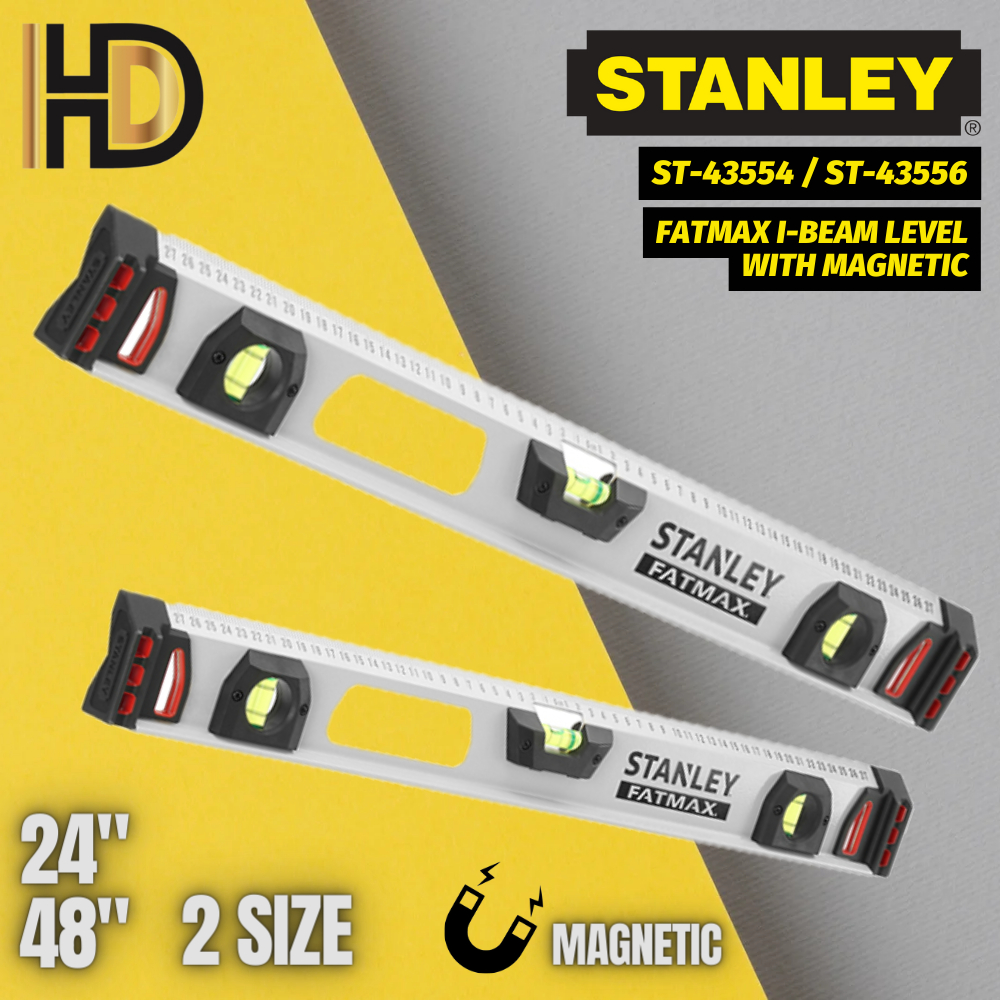 STANLEY Spirit Pro Level With Magnetic i-Beam Level / STANLEY 24