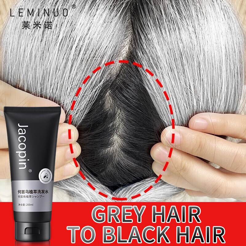 White hair to black Shampoo Polygonum Multiflorum herb Hair Treatment
