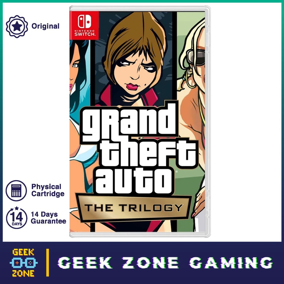 Nintendo Switch Grand Theft Auto The Trilogy The Definitive Edition ...