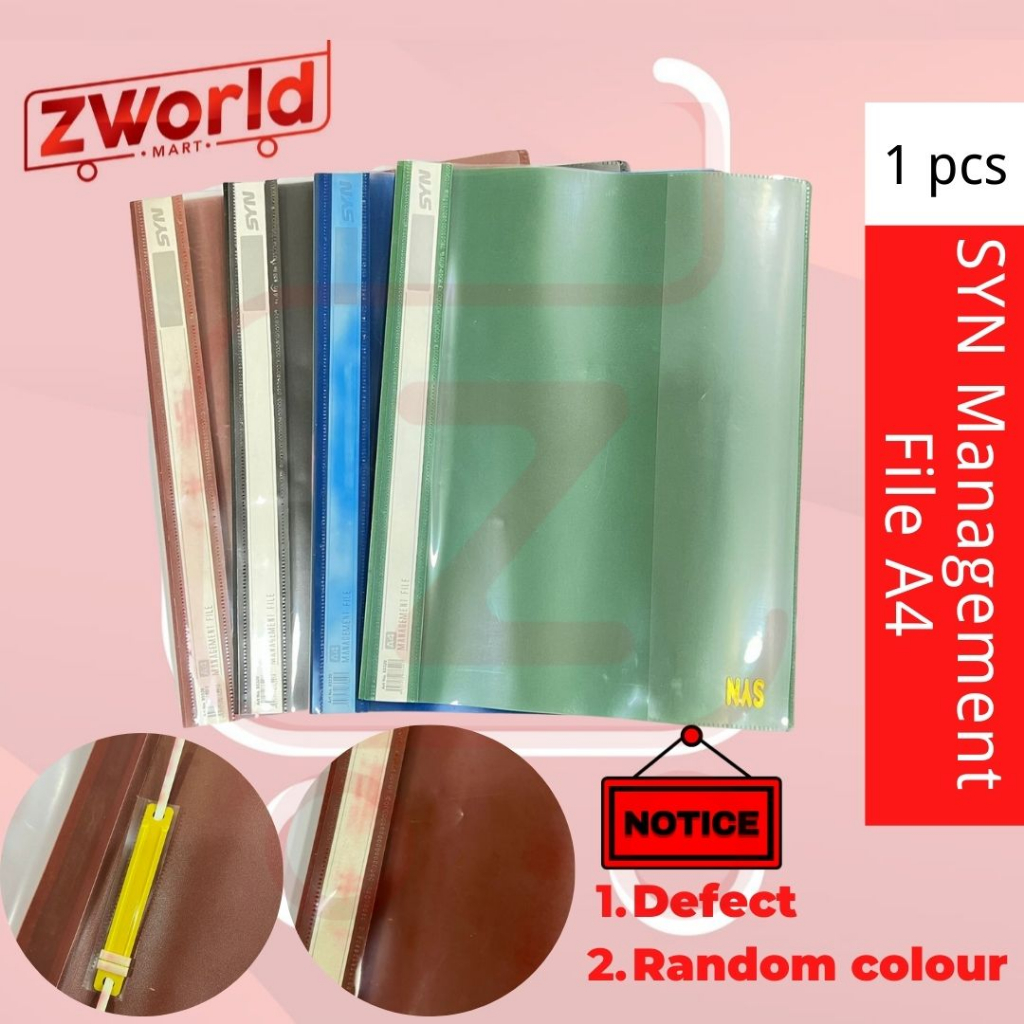SYN A4 Management File 83320 ( Defect !!!!) | Shopee Malaysia