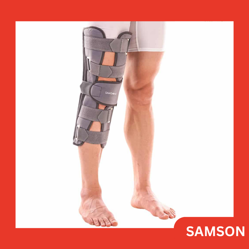 SAMSON KNEE BRACE/IMMOBILIZER LONG TYPE 19/48CM NE-0601, KNEE SUPPORT