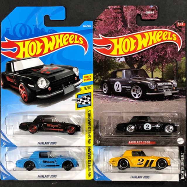 Fairlady 2000 2024 hot wheels black