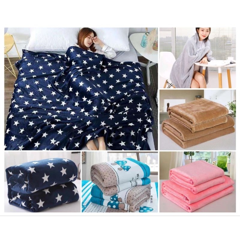 Fleece blanket shopee hotsell