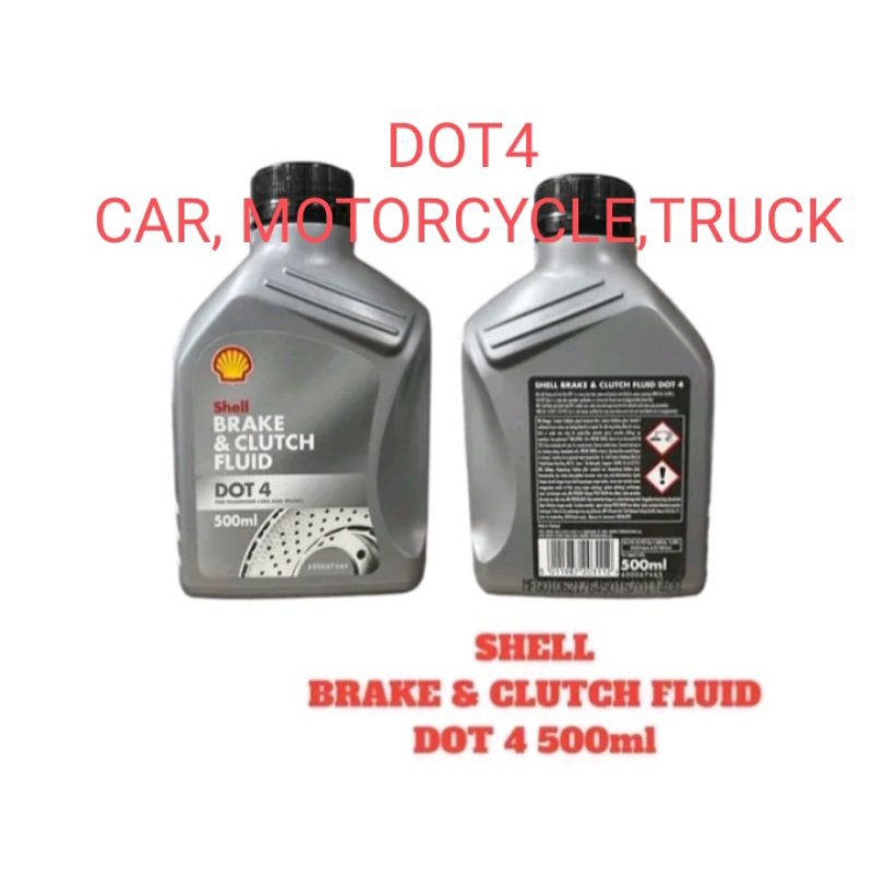 SHELL HYO APIDO BRAKE FLUID OIL DOT 4 500ML PANAS PERFORMANCE MINYAK ...