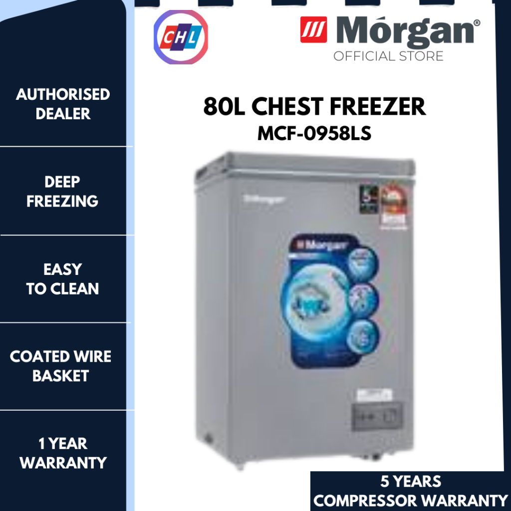 80L (Authorised dealer) CHEST FREEZER MCF0958LS [READY STOCK