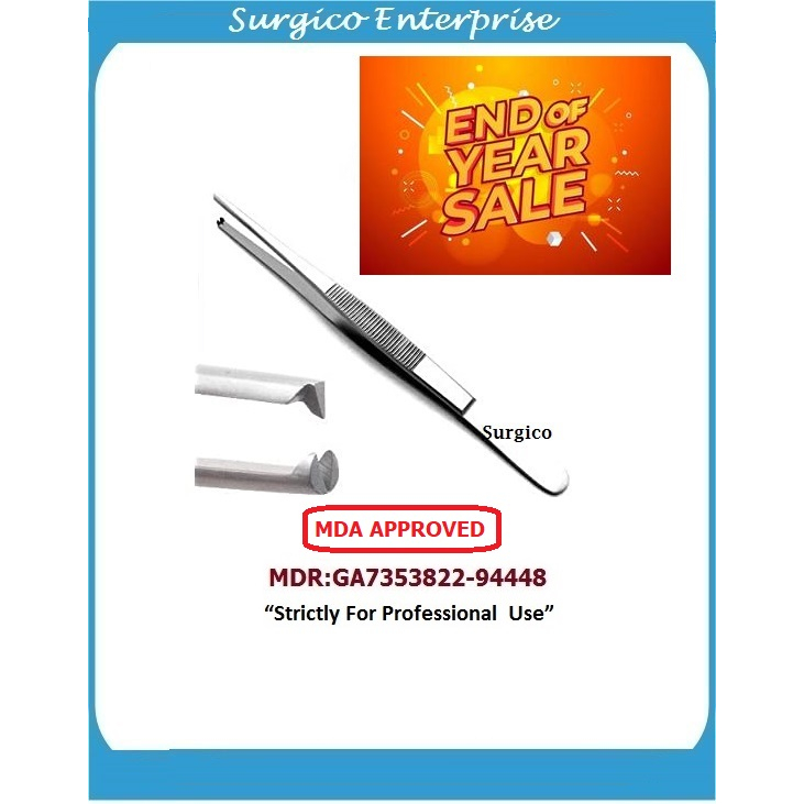 DISSECTING FORCEP TOOTH 13CM-SURGICAL MEDICAL USE | Shopee Malaysia