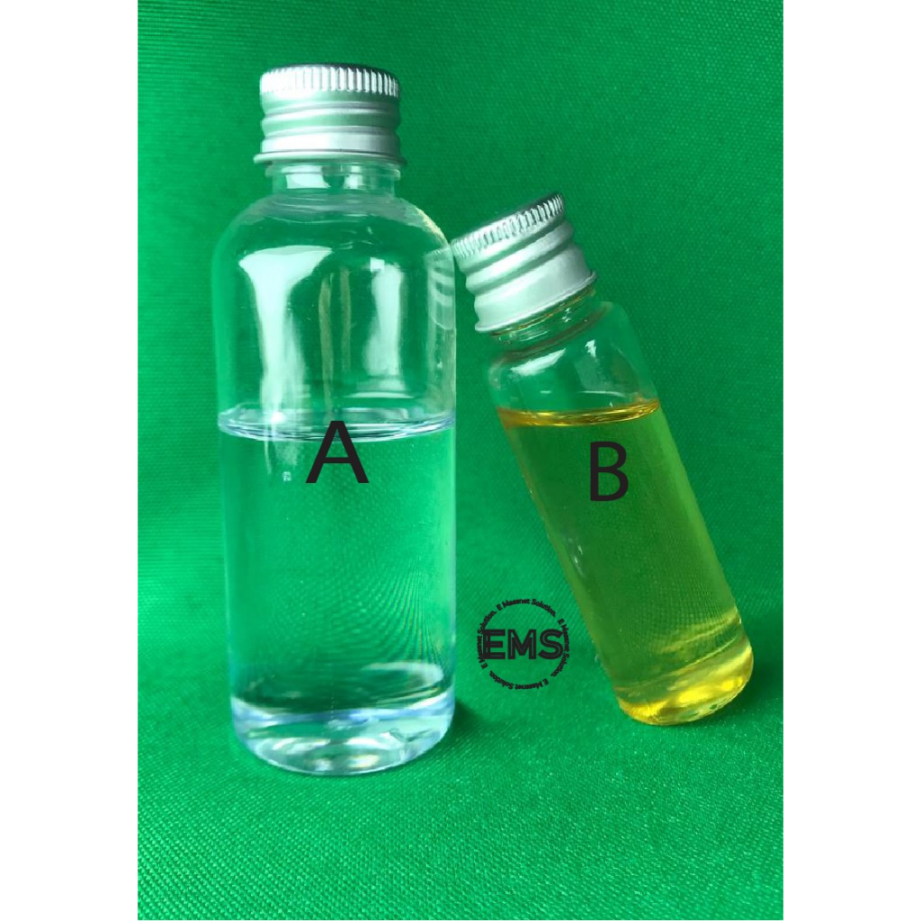 Set Epoxy Resin Dan Hardener (Nisbah 31/ Siap Sukatan Ikut Berat