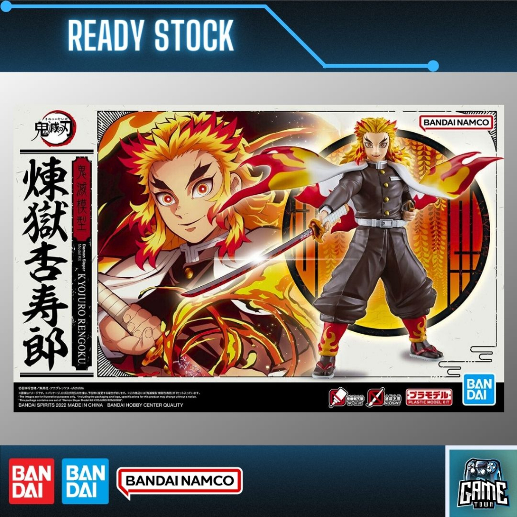 Bandai Hobby - Modellino Demon Slayer - Kit Kyojuro Rengoku Da Assemblaggio
